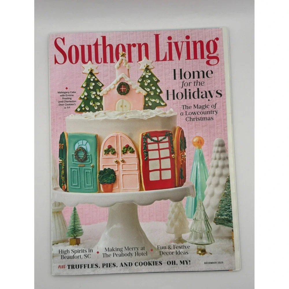Southern Living Magazine Lot 6 2025 Dolly Parton Lainey Wilson Home Decor Recipe